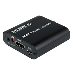 컴스 HDMI to HDMI SPDIF EDID 스테레오 컨버터 3.5mm, 1개, TB282