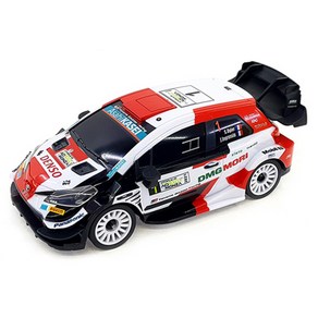 2.4Ghz 1:24 토요타 WRC 레이싱 드리프트 RC카 HEX352097RE, 혼합색상, 1개