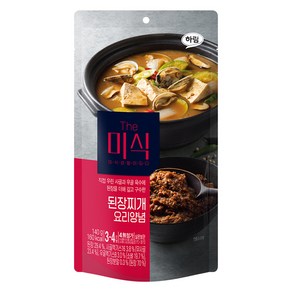 더미식 된장찌개 양념, 140g, 1개