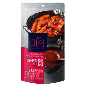 더미식 매운맛 떡볶이 양념, 160g, 1개