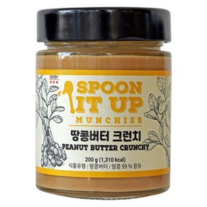 스푼잇업 땅콩버터 크런치, 1개, 200g