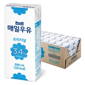 매일우유 오리지널, 200ml, 24개