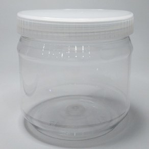 대경 광구 다용도 용기 1kg + 캡 투명 세트, 30세트, 용기 + 캡