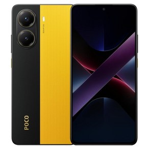 샤오미 포코 X7 Po 자급제, 옐로우, 256GB