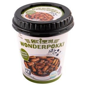 원더뽀끼 짜장 컵떡볶이, 120g, 1개