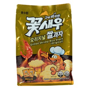 미소백 꽃새우 오리지널 쌀과자, 180g, 1개