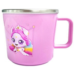 르번 슈팅스타 캐치 티니핑 논슬립스텐컵, 오로라핑, 1개, 220ml