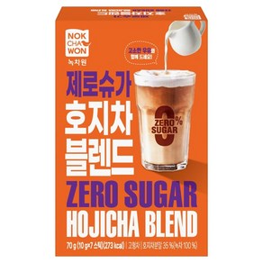 녹차원 제로슈가 호지차 블렌드, 10g, 7개입, 1개