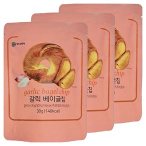 파니피카 갈릭 베이글칩, 3개, 30g