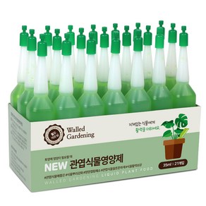 월드가드닝 NEW 관엽식물 앰플 식물영양제, 35ml, 21개