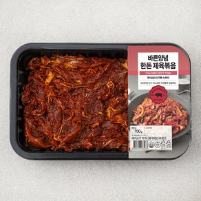 바른양념 한돈 제육볶음, 700g, 1개