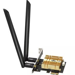 PCIe 와이비런 데스크탑 무선랜카드 INTEL AX210NGW WiFi6 데스크탑용, MR-N2201, 1개