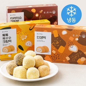 청년떡집 원조크림떡 스페셜팩 3종 x 600g (냉동), 1세트