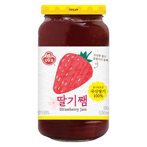 오뚜기 딸기쨈, 500g, 1개