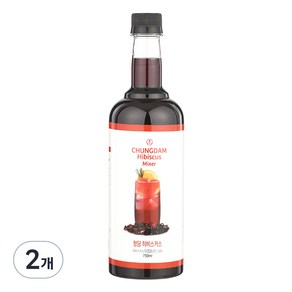 청담라이프 티드롭 히비스커스 원액, 750ml, 2개