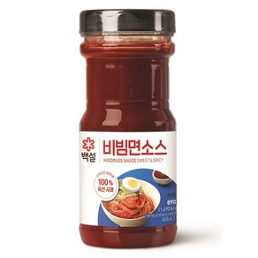 백설 비빔면소스