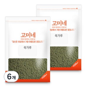 고미네 쑥 가루, 300g, 6개