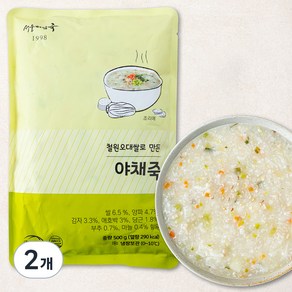 서울마님죽 야채죽 (냉장)