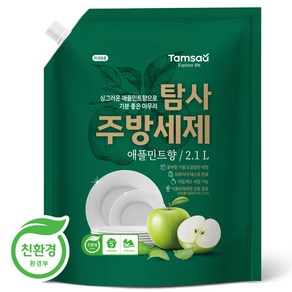 탐사 친환경 주방세제 애플민트향