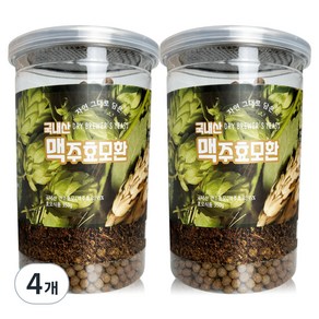 헬로우그린 맥주효모환 통, 350g, 4개