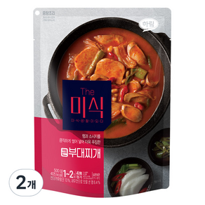 더미식 큰 부대찌개, 500g, 2개