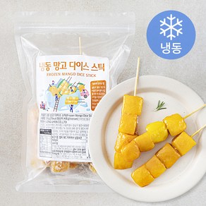 망고 다이스 스틱 (냉동), 500g, 1팩