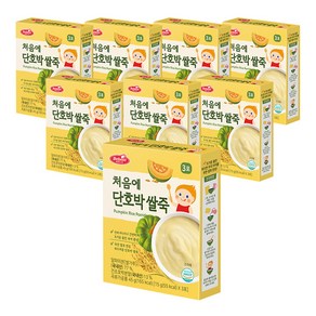 베베스트 처음에 단호박 쌀죽 45g, 8개