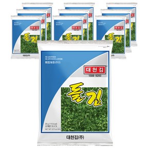 대천김 전장 돌김, 20g, 10개