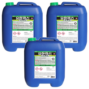 유한락스 후레쉬, 18.7L, 3개