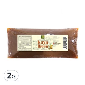 카야하우스 프리미엄 카야브라운 잼, 1kg, 2개