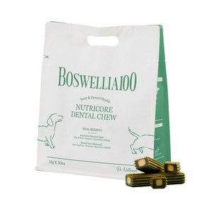 닥터뉴트리코어 강아지 보스웰리아100 가수분해 개껌 30p, 관절/덴탈케어, 540g, 1개
