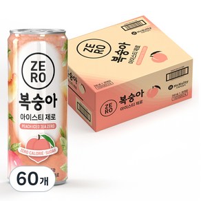 맥널티커피 복숭아 아이스티 제로 RTD