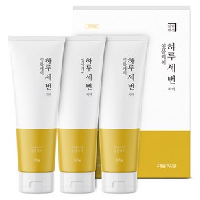 살림백서 하루세번 잇몸케어 치약 프로폴리스향 3p, 300g, 1개