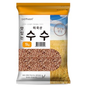 건강한밥상 맛있는 수수, 1kg, 1개