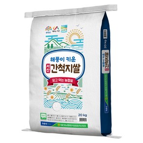 대산농협 2024년산 햅쌀 해풍이 키운 서산 간척지쌀, 상, 20kg, 1개