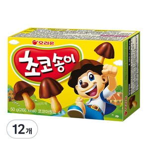오리온 초코송이, 50g, 12개