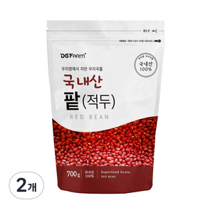 건강한밥상 국산 적두 팥, 700g, 2개