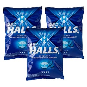 호올스 쉐어백 멘토립터스 멘톨향 캔디, 140g, 3개