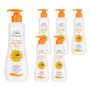 Leivy 로얄젤리 바디로션 플로럴 허니향, 350ml, 6개