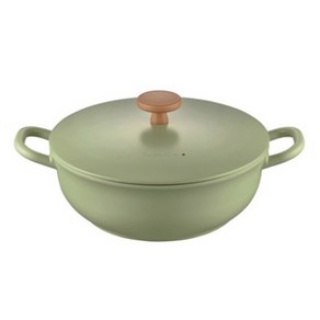 PN풍년 인덕션 블리스 라레트로IH 웍전골, 24cm, PISTACHIO GREEN, 1개