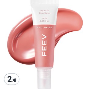 피브 하이퍼 핏 컬러세럼 미니 블러셔 10ml, 베일로즈, 2개