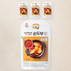 다담 순두부찌개 양념