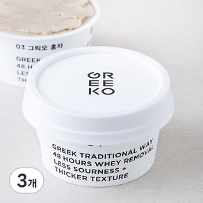 그릭오 홍차 밀크티 그릭 요거트, 100g, 1개입, 3개