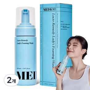 메디온 락토리메디 레이디스 포밍워시 여성청결제, 150ml, 2개