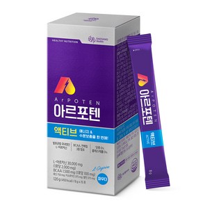 대상웰라이프 아르포텐 아르지닌 액티브, 120g, 1개