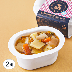 얌이밀 단호박야채조림, 100g, 2개
