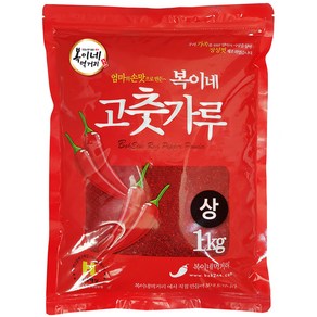 복이네먹거리 중국산 고춧가루 상 보통맛 김치용, 1kg, 1개