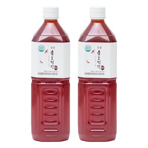 문경몰 무설탕 순오미자 원액, 1L, 2개입, 1세트