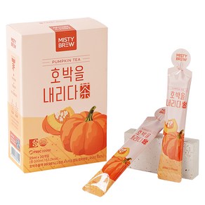 미스티브루 호박을 내리다 액상차 스틱, 25ml, 20개