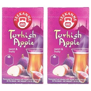 티칸 터키식 사과티, 2.5g, 20개입, 2개